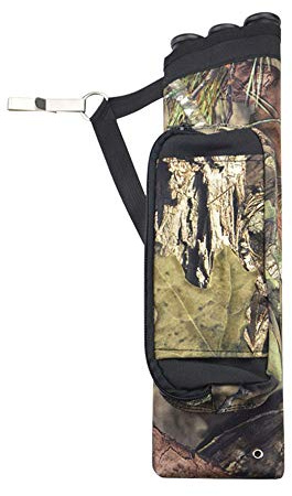 MILAEM Archery 3 Tubes Arrow Quiver Hip Waist Hanged Arrow Bag Outdoor Targeting Shooting Archery Quiver (Camo)