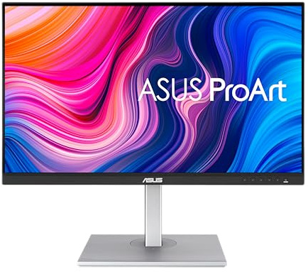 ASUS ProArt Display PA279CV 27” 4K HDR UHD (3840 x 2160) Monitor, IPS, 100% sRGB/Rec. 709, ΔE < 2, USB-C DisplayPort HDMI USB hub, Calman Verified, Eye Care, Tilt Pivot Swivel Height Adjustable