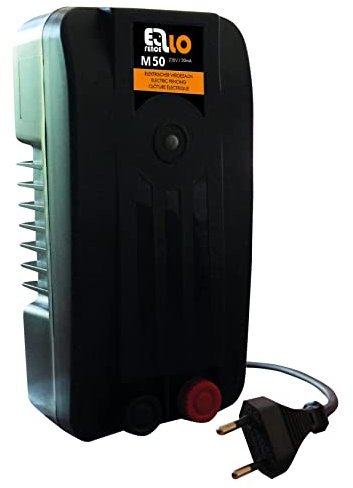 Ellofence Weidezaungerät 230V Netz M50 - Extra starkes & leises Elektrozaungerät - Premium Weidegerät für alle Haus- und Nutztiere geeignet - Stromzaungerät mit Zaunkontrollanzeige