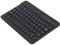 Dioche Teclado Delgado Teclado Bluetooth Negro Luz Delgada Teclado Inalámbrico Bluetooth para Android iOS Negro