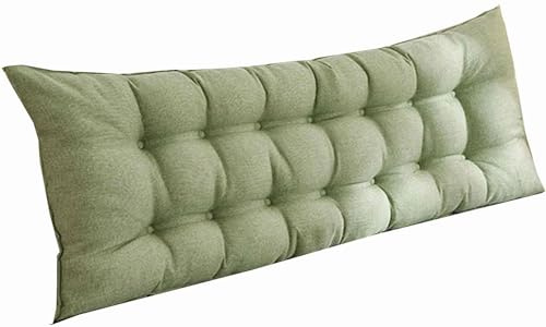 Hoowarm Cuscino da Lettura Grande Rettangolare Cuscino Schienale 90/120/150/180/200cm Cuscini da lettura per letto e Divano Premium Cuscino Lettura Testiera Lavabile Cuscino da Parete(C,120x50x10cm)
