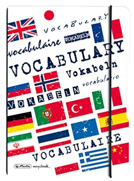 Herlitz 11415619, Vocabulario de rayas, A5, LIN 53, 80 gsm, 40 hojas