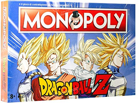 Dragon Ball Z Monopoly Board Game - Italian Edition