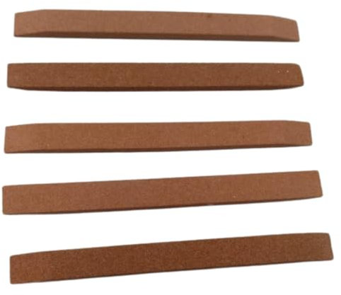 5 x Sharpening Stones for EasyCut Kebab Blade Disc | Compatible with Various Doner Kebab Electric Knife Blades | Size: 7.5cm x 0.7cm x 0.3cm | for Effective Blade Maintenance