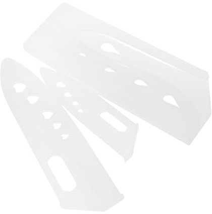 TOPPERFUN 3 Piezas cuchillo caso protector manga dedo pequeño cortar Cortador vaina de cuchillo cocinero funda para cuchillo de chef funda de cuchillo plastico pp