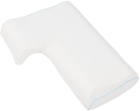 BAFOVY Coppia di Coam di Memory Foam Cuscino Coccole con Foro del Braccio, Dormiente Laterale per Amanti delle Coppie, Traspirante e Accogliente, Copertura di Seta di Ghiaccio Lavabile, (Giusto)