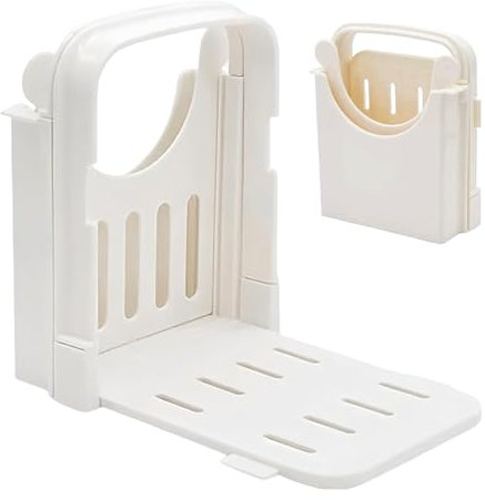 Misaakoeq Tagliapane A Fette | Guida per Tagliare il Pane Pieghevole | Guida Manuale Antiscivolo Per Tagliare Bagel Formaggio Prosciutto Verdure