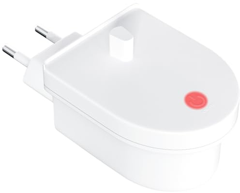 Ladestation Kompatibel mit Braun Oral B Elektrische Zahnbürste,Ladegerät Kabelloses für Braun Oral-B Pro/Vitality/Genius X/iO 3 4 5 6 (Weiß)