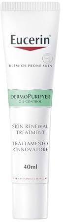 Eucerin DermoPure Clinical Peeling 10 40 ml, Hautbilderneuernde Nachtpflege mit 10% Säurekomplex aus Salicylsäure, AHA & PHA, Gesichtsserum für fettige, zu Unreinheiten neigende Haut