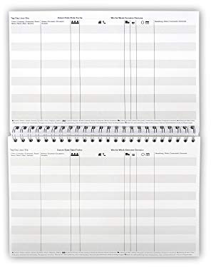 Bestellbuch Auftragsbuch für z.B. Bäcker, Konditor, Catering und Fleischer mit Folien-Schutzumschlag (Variante: jahresunabhängig)