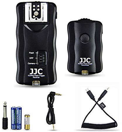 JJC Disparador de Flash Remoto inalámbrico para Sony Alpha A7III A7II A7 A7RIII A7RII A7R A7R2 A7SII A7S A9 A6500 A6400 A6300 A6000 A5100 A5000 RX100 VII Vi VA V IV III RX10 IV III II