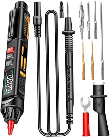 A3009 Multimeter Tester Voice Broadcast 6000 Zählt Widerstand Intelligent Pen Typ LCD Display Kondensatoren Tester Kapazität Multimeter Stift, A3009 aktualisiert