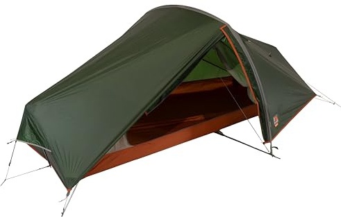 Vango F10 Helium UL 2 Ultralight 2 Person Tent – Lightweight Tunnel Backpacking Tent, 3000mm Waterproof, Compact Pack Size, Fast Pitch Hiking & Trekking Tent