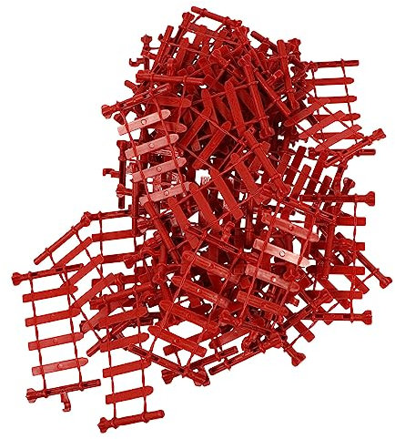 TOYANDONA 50stücke Miniatur-Zaun Zoo Sandtisch-zaunmodelle Requisiten Für Landschaftsgestaltung Simulation-Zaun-Spielzeug