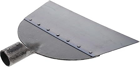 Kisangel 1 Pc Pelle Multifonctionnel Ramasseur Belette Pousser Crochets Balai Bétail Tondeuse Mangeoire Extracteur Taller Outil Trou en Plein Air Bordure Baguage Rester Haie Plaque d'acier