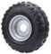 145/70 6 Reifenräder mit Rand, 6 Zoll ATV Go Kart Vordere oder Hintere Reifen und Felgen für ATV, UTV, Quad, Offroad, Go Cart, 3 Montagelöcher