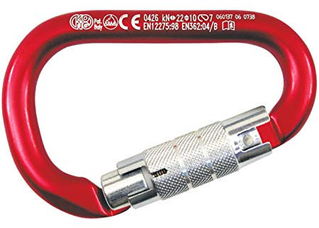 Desconocido H.m.s. Napik Osqueton Aluminium Twist Lock-eloxiert karabiner, Mehrfarbig (Mehrfarbig), Einheitsgröße