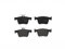 Brembo P85124 Hintere Bremsbeläge, Anzahl 4
