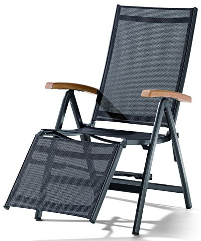 Sieger 990/G-G KT Relaxliege Cadiz, Grau