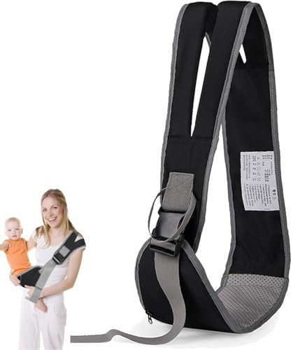 Porte-Bébé Réglable et Respirant - Écharpe de Portage Multifonctionnelle, Latérale et Enveloppante pour Bébé de 0 à 36 Mois
