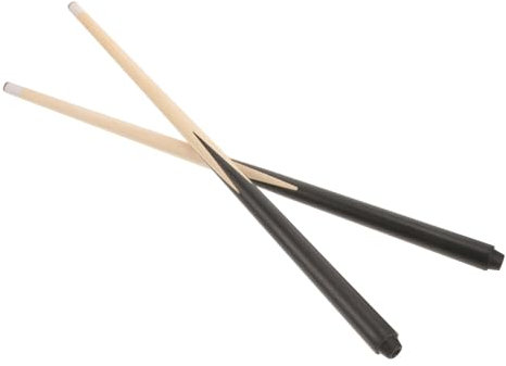 Vaguelly Mini-Queue-stöcke Aus Holz Kurze Billard-Queue-Stange Für Jungen Und Mädchen 48 cm Zum Üben Und Spielen