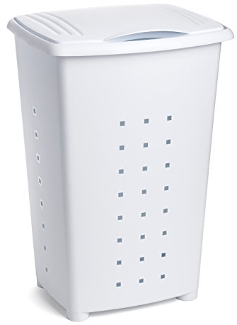Tatay Millenium Cesto para Ropa Sucia con Tapa, 60 L De Capacidad, Plastico Polipropileno, Banco, 43 X 35,5 X 64 Cm