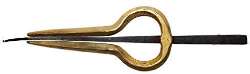 Maultrommel Murchunga aus Nepal gestimmt in Cis3 Pro-Line big size brass Messing handgeschmiedet Zunge Mund Instrument Musik Klang Percussion Weltmusik