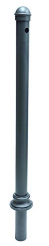 Fonderia Bongiovanni Säulenbrunnen aus Gusseisen und Stahl ohne Wasserhahn für Haus, Garten, Außenbereich, Modell Erice