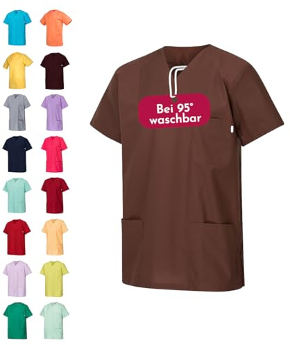 Clinotest Kasack für Damen & Herren – 95°C waschbar, kochfest, formbeständig – Schlupfkasack aus 50% Baumwolle, 50% Polyester – Pflege- und Krankenhausberufsbekleidung, atmungsaktiv & langlebig