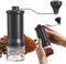WIYETY Kaffeemühle Manuell Kaffeemühle Hand: Handkaffeemühle, Manual Coffee Grinder mit Edelstahlgriffe für HandmüHle Kaffee Filterkaffee Espresso French Press Kaffeeaufbewahrung