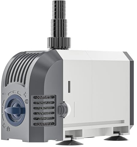 Forever Speed Pompa per acquario, pompa per laghetto 900L/H, pompa sommersa per giardino, acquario, stagno, fontana, 20 W