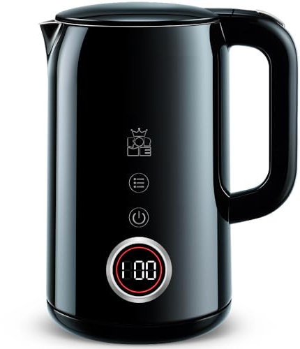 ForMe Hervidor Eléctricos de Acero Inoxidable 1,7 L Selección de Temperatura de 40-100 C LED Indicador Digital de Temperatura I Función de Mantener Caliente Tetera I Cristal Hervidora Libre de BPA