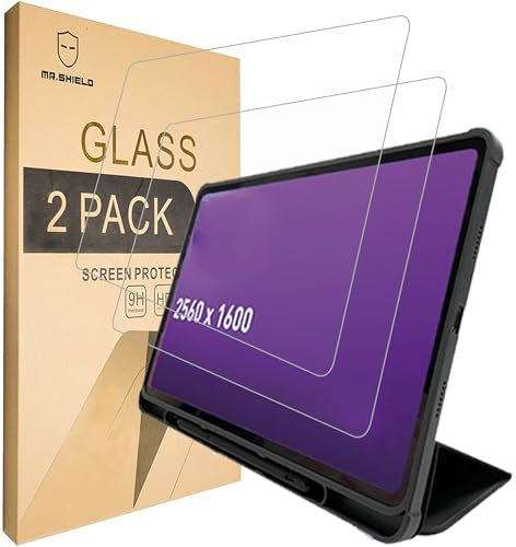 Mr.Shield Verre Trempé compatible avec TERRA PAD 1201 12.6 Inch [Lot de 2] Film Protecteur d'écran Vitre Protecteur 9H Dureté