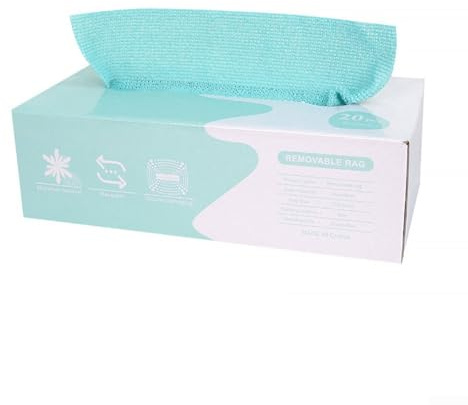 Chiffon d'essuyage en fibre ultra fine pour la cuisine, le lavage et le nettoyage (mer de bleu)