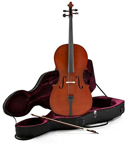 Student 1/4 Size Cello by Gear4music, Natural