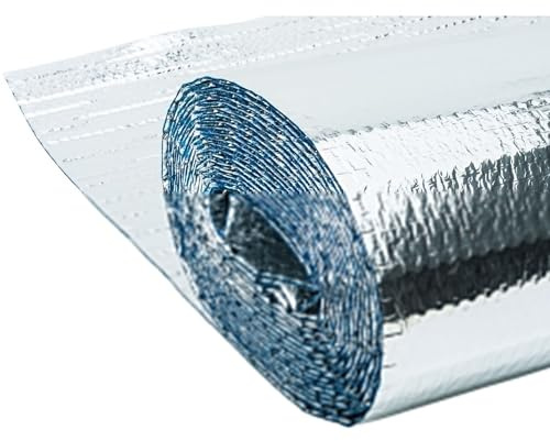 Aislamiento metalizado 3 capas con burbujas de aire WERKA PRO 10m² (1,25 x 8m)