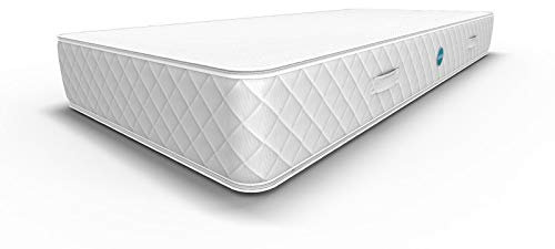 Weltbett Matratze Hybrid Schaum 90x190 cm – Wendematratze mit Härtegrad H3/H4, 18 cm Höhe - ergonomisch, hypoallergen, allergikerfreundlich, Liegekomfort für jeden Schlaftyp - Made in Germany