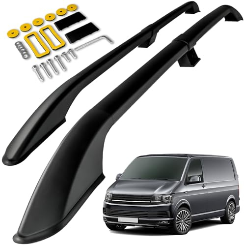 CHROMEMASTER | Compatibili con VW T6 Transporter Long 2015-2019 | Barre Trasversali da Tetto, Mancorrenti sul Tetto | Sono Utilizzate per il Montaggio di Portapacchi, Box da Tetto o Portabiciclette