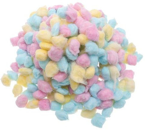 Healvian Bunte Wattebällchen Aus Baumwolle Für Junge Mädchen Und Neugeborene Kleine Wattepads Zur Gesichtsreinigung Und Abschminken Farbige Wattebällchen Für Make-up Und Bastelarbeiten