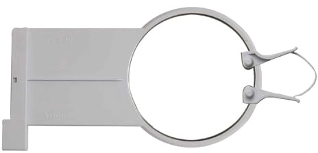 SINGER 40 x 40mm Embroidery Hoop Aro de Bordado, Gris