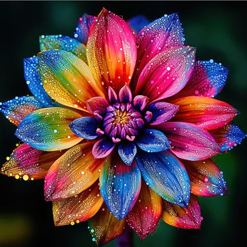 Dahlia Bulbs UK,Dahlia Plants for Garden,Potted-Plants-Rhizome,Excellent Display-4bulbs-H