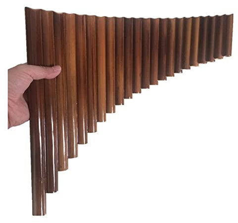 Panflöte Holzblasinstrument Handgefertigte 22 Pfeifen Bambus Panflöte Professionelle Holzblasflöte Panflöte G-Taste Musikinstrument