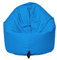 MB MILLINDABAG 2 in 1 Sitzsack für Kinder Jugendliche und Erwachsene Beanbag Sessel Kissen Indoor & Outdoor Gaminggeignet & bereits gefüllt Sitzkissen Bodenkissen (Hellblau, Durchmesser: 125 cm)