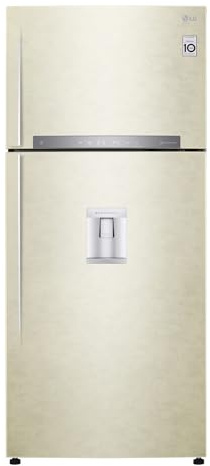 LG GTF744SEPED Frigorifero Doppia Porta, Classe E, 509l, Wi-fi, Door Cooling, Gestione Umidità, Dispenser Acqua, Cassetto 0 Gradi, Fabbricatore Del Ghiaccio, Compressore Smart Inverter Sabbia