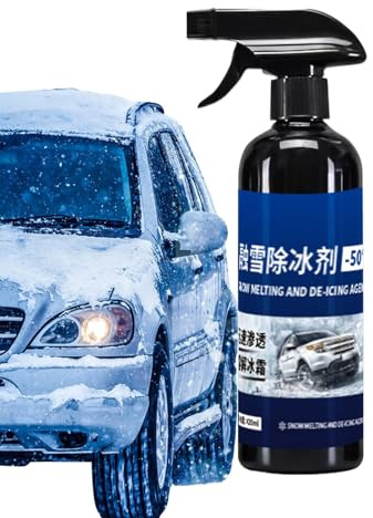 Spray de descongelación para parabrisas automático, líquido de descongelación para derretir nieve, líquido de fusión de vehículos portátil para mirrow, cerraduras de llave, pestillos