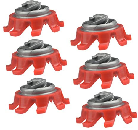 VANZACK 6 Piezas de Tacos para Zapatos de Golf Clavos Antideslizantes de TPU, Resistentes y Fáciles de Llevar, Accesorios Deportivos para Calzado de Golf