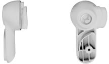 CYBEX Gold Click & FOLD Adapter Set, Combinable with The Click & Fold High Chair and Click & Fold 3-in-1 Set, Gold Bouncer Attaches to Chair Frame, White