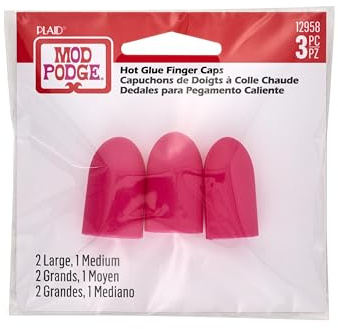 Mod Podge Hot Glue Gun Finger Caps, Original Version