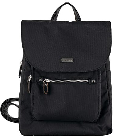 TOM TAILOR Rina Damen City Rucksack Backpack, 8 L Schwarz