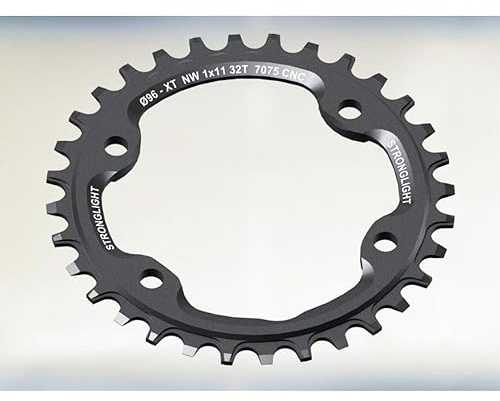 Stronglight SA Unisex – Erwachsene Shimano Kettenblatt, Schwarz, 36Z